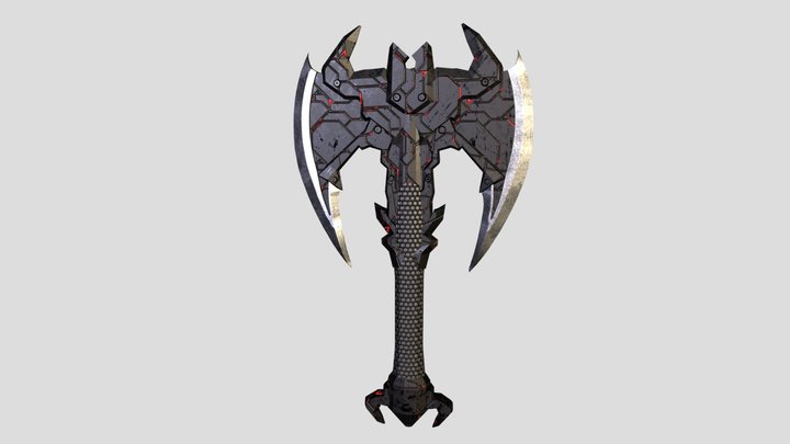 Crimson Circuitbreaker 3D Model