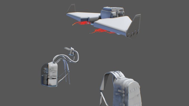 Backpack 3D Model