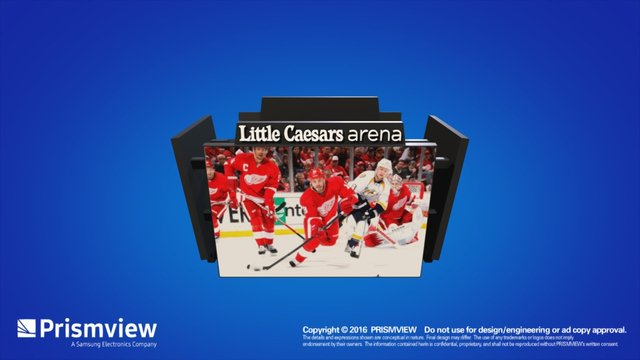 Little Caesars Arena Concept D 3D Model