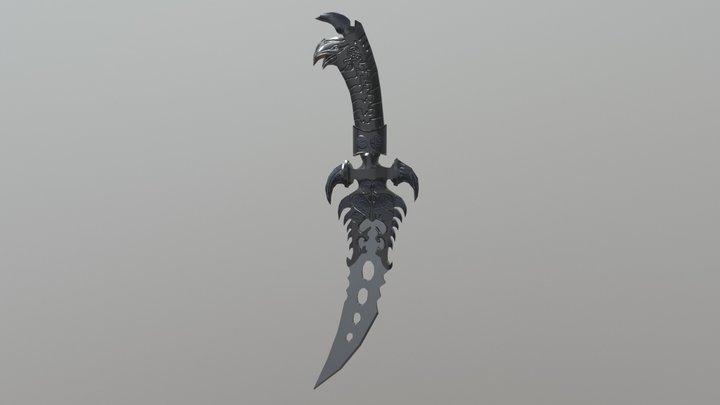 SM Acheron Dagger Dotb Hardenedsteel2 3D Model