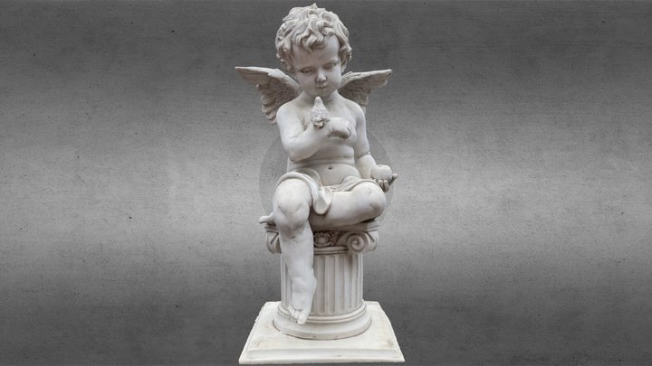 Baby Angel 3D Model