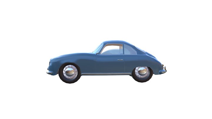 360 Porsche 356 3D Model