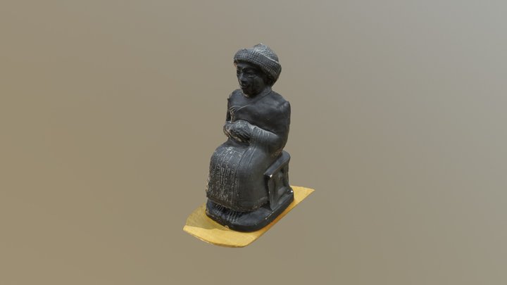 Test Statue - Gorden Childe Collection 3D Model