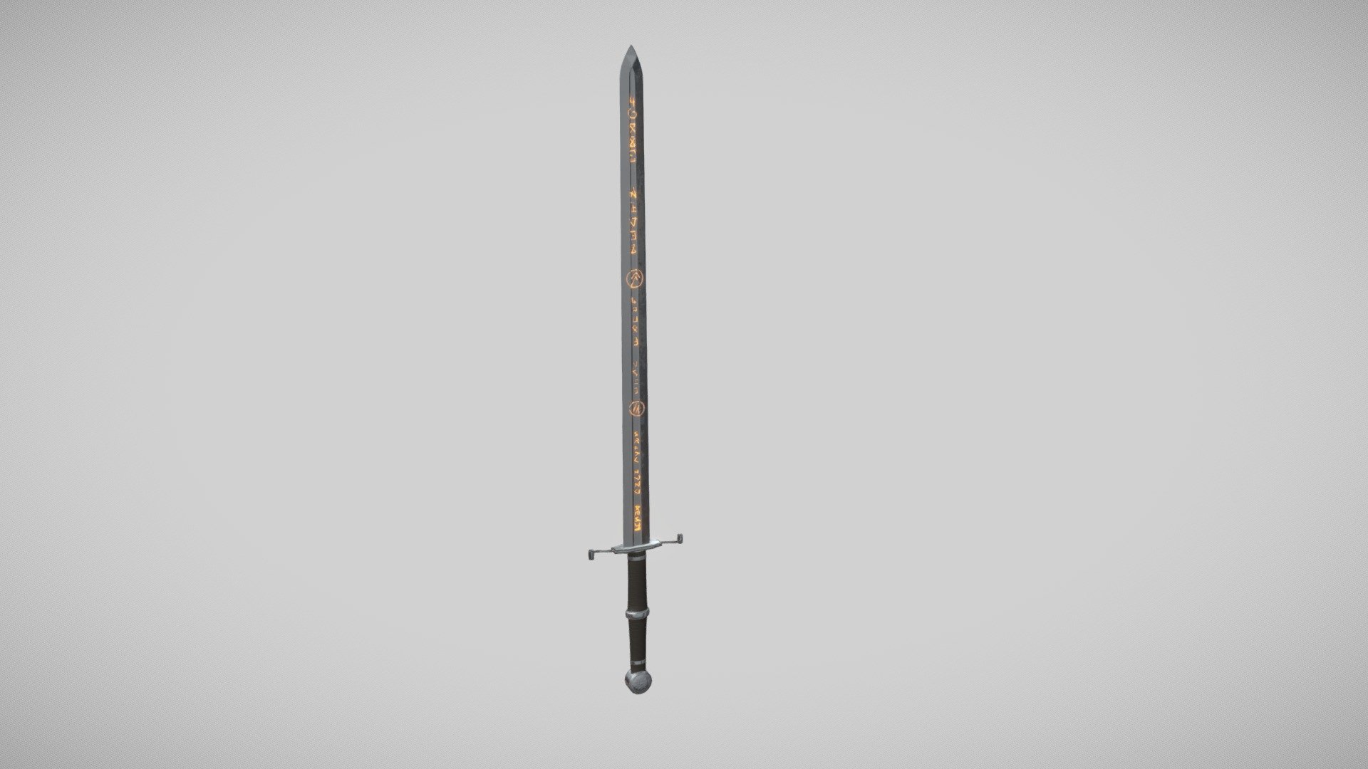 Witcher sword - Download Free 3D model by godlike (@thisisruslan ...