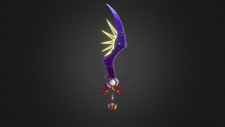 Cosmic Sword 3D Model