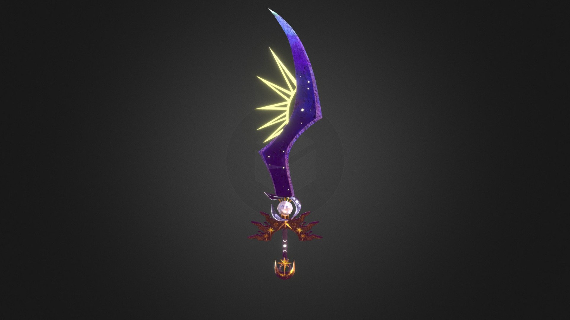 Cosmic Sword - 3D model by sarah_mhm [3aebf50] - Sketchfab