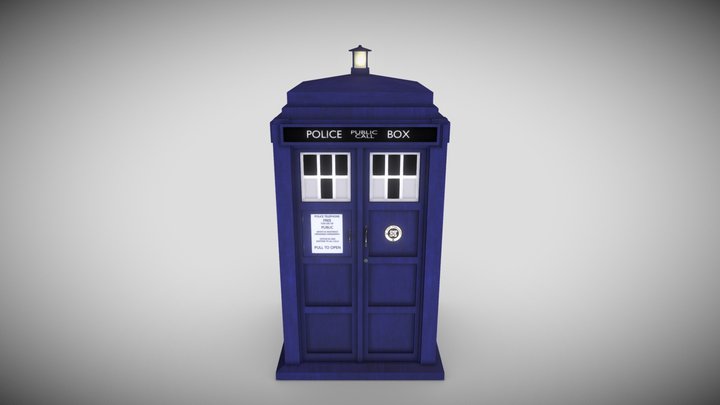 11th Doctor's TARDIS 3D Model