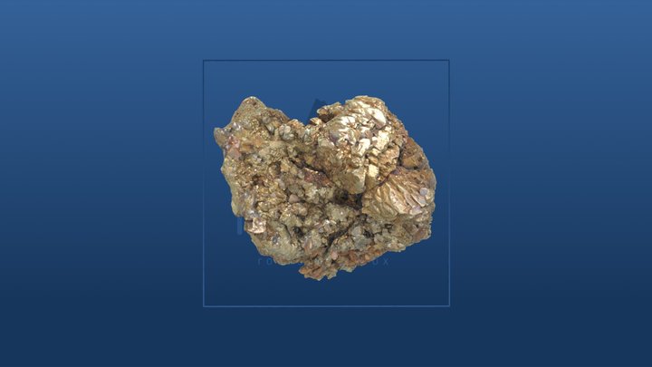 Chalcopyrite and Siderite specimen