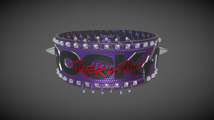 Rock in Rio 2022 Wristbands - Sep. 11th 3D Model