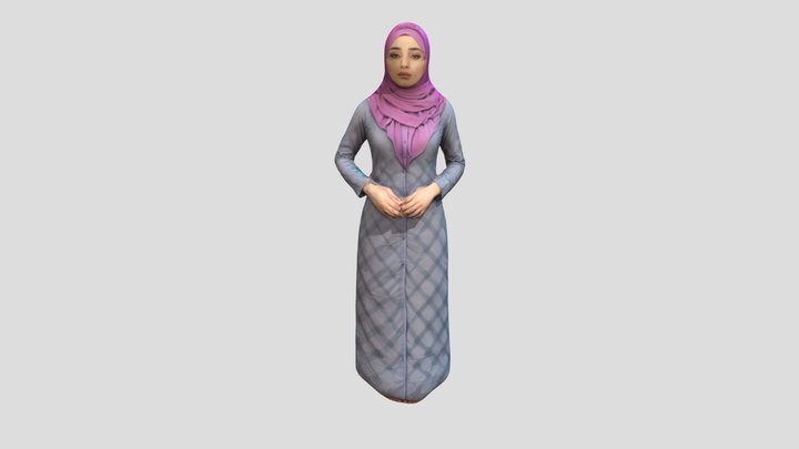 an_arabic_lady_age_29_0921022118_refine 3D Model