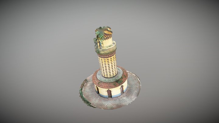 Torre Parque da Água Branca 3D Model