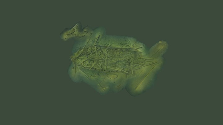 Early 18th century merchant vessel 3D Model