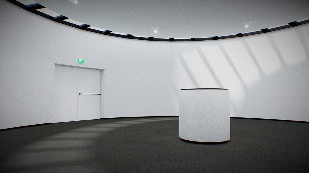 VR Round Art Gallery