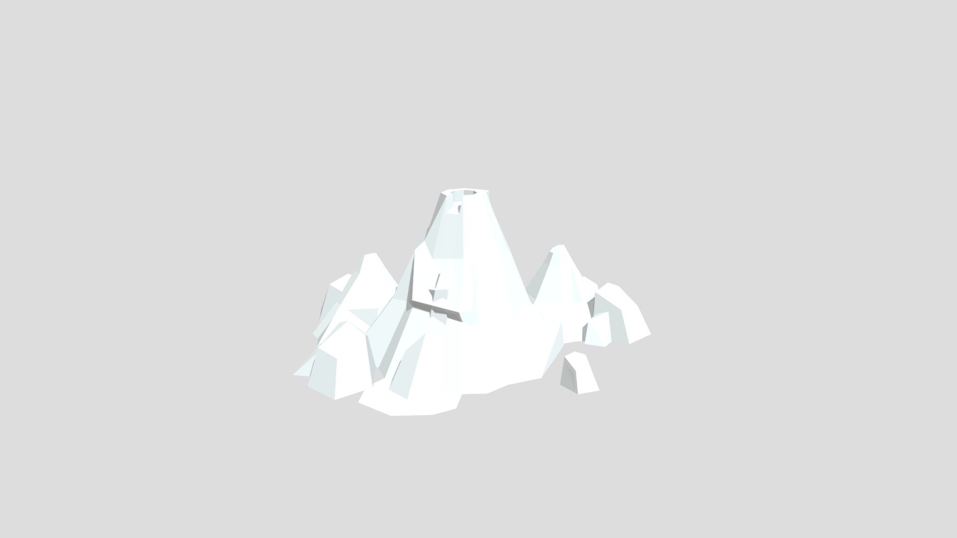 Volcano from Poly by Google