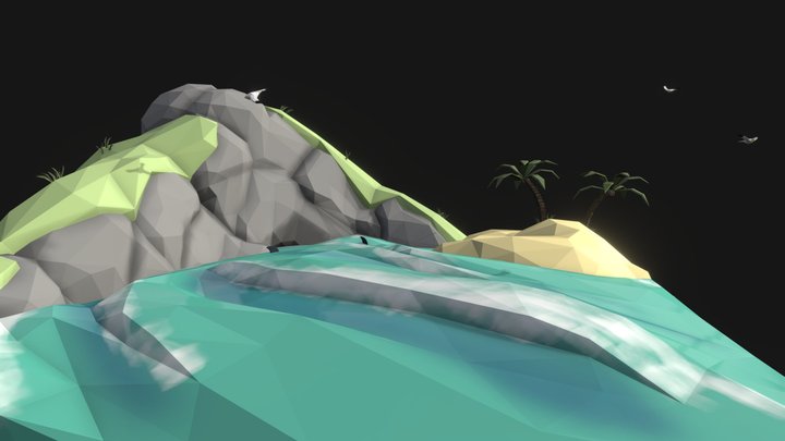 Caribbean Concept Level 3D Model