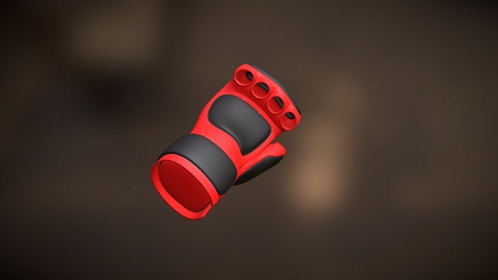 MMA glove 3D Model