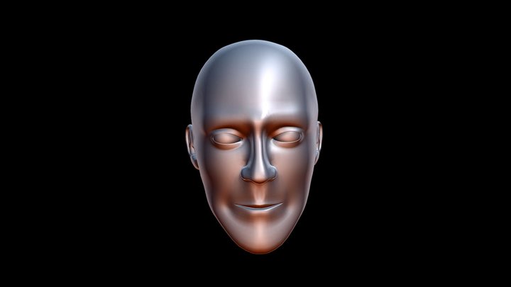 Real Face Modelling 3D Model