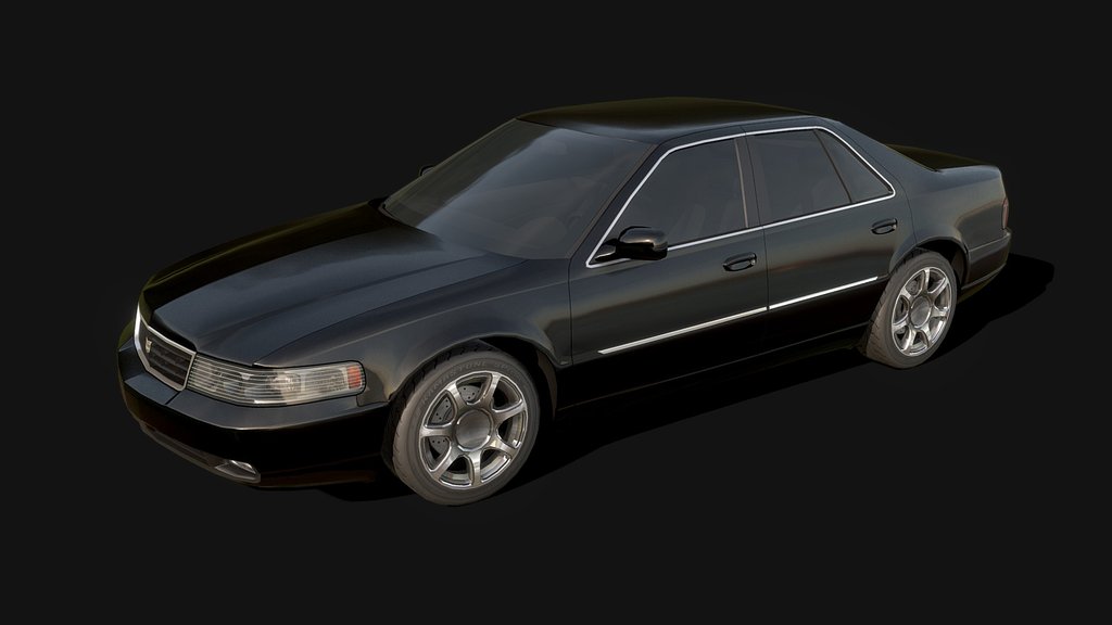 Carter '98 - Low Poly Model