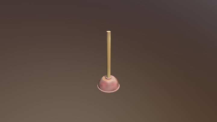 Toliet Pump 3D Model
