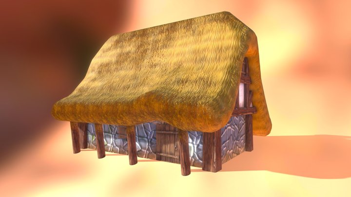 Medieval cottage 3D Model