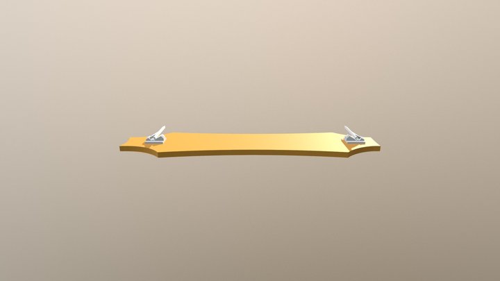 Jake Portfolio - Longboard Truck Model 3D Model
