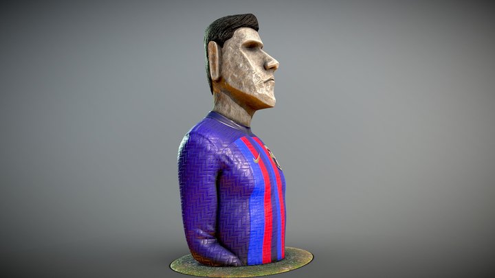 Easter Island Levandowskiy – Kostenloses 3D-Modell STL