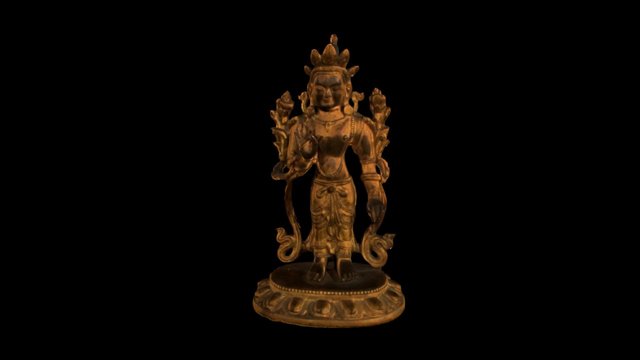 Indian God 3D Model