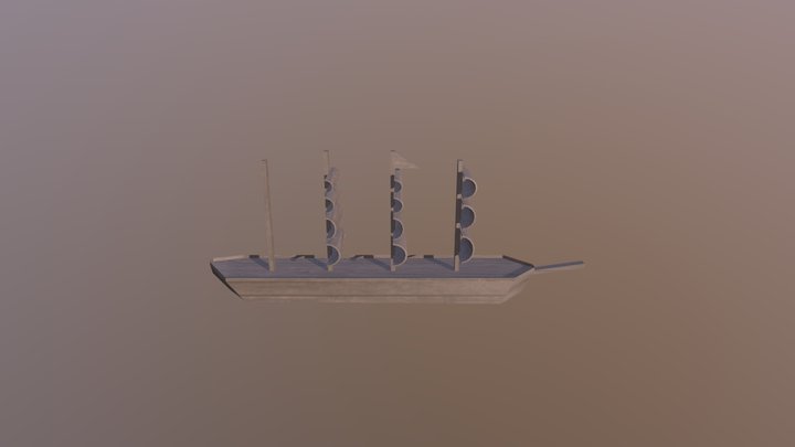 Interior Ship 3D Model