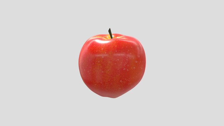 Apple 3D Model