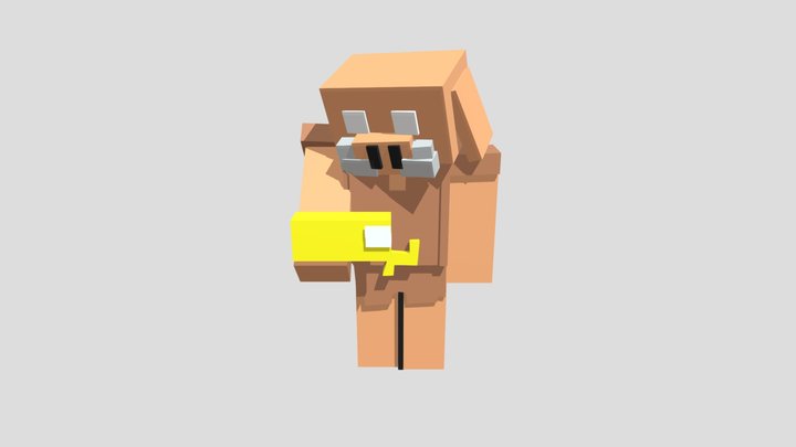 Piglin smooth 3D Model