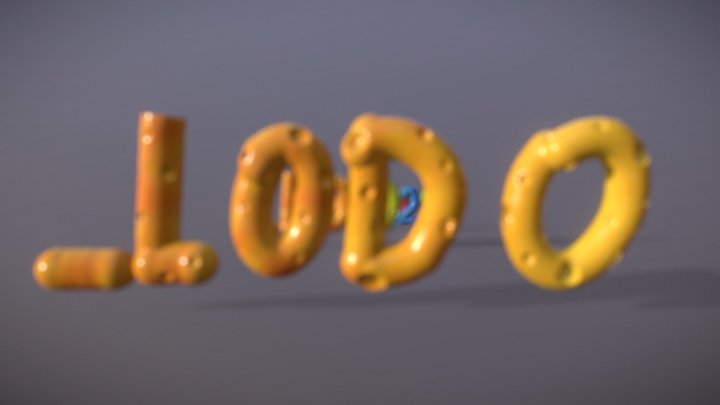 Simple LODs Example 3D Model