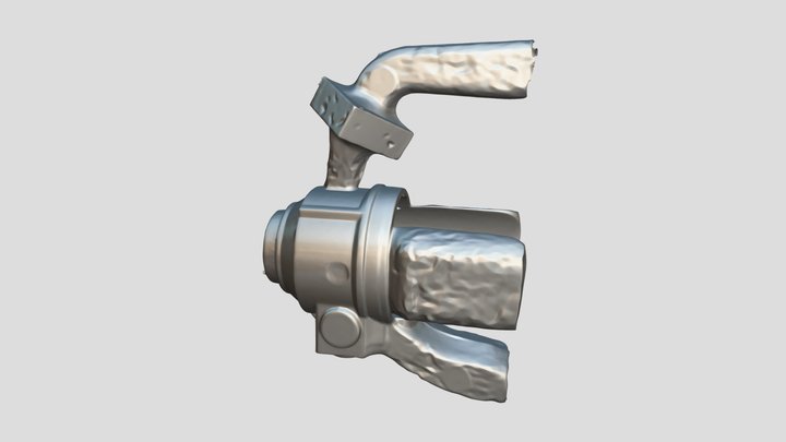 Aluminium öntvény 2 3D Model
