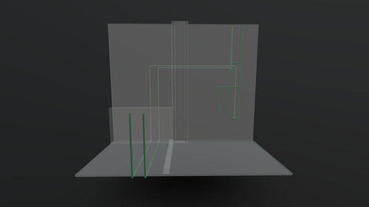 PIPING_First Bath 3D Model