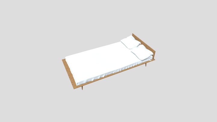 Bed_1 3D Model