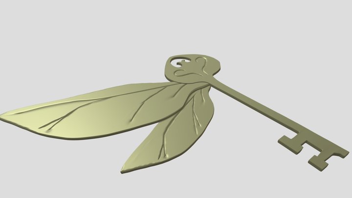 Key wing 3D Model