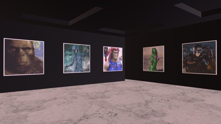 Instamuseum for @LookingGlassGraphics 3D Model