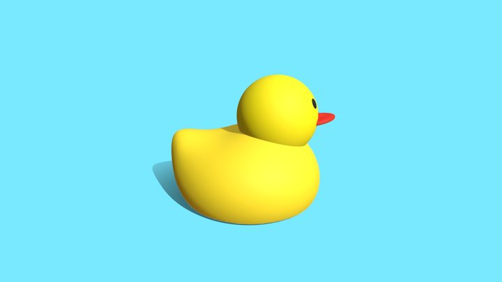 Yellow duck 3D Model