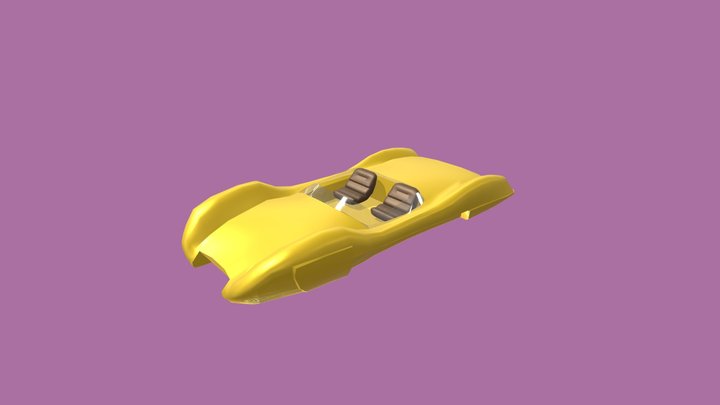 Art- Deco Vehicle Des 3D Model
