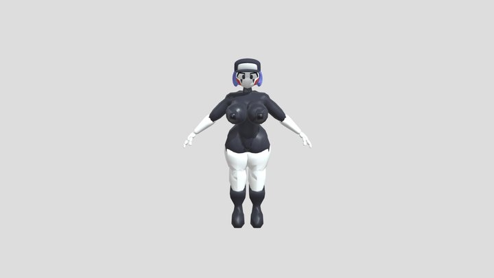 staffbot_naked_EEW14XA 3D Model
