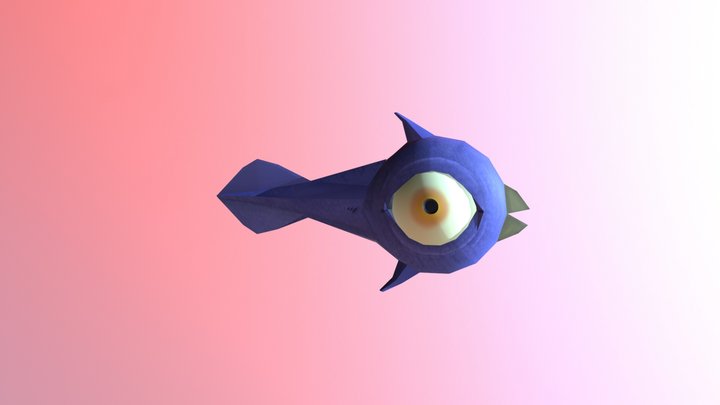Subnautica Fish 3D Model