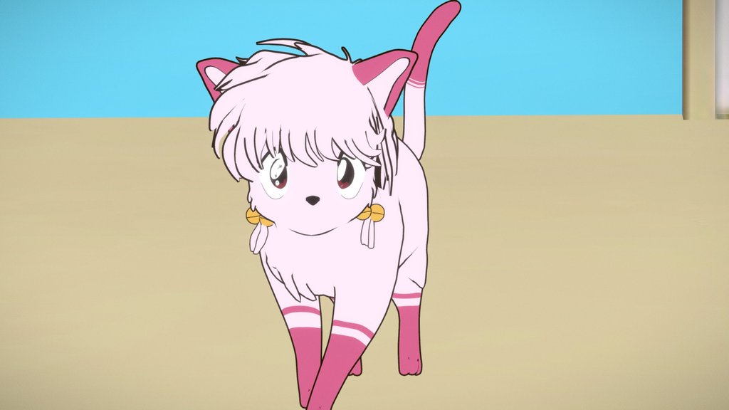 Ranma - Shampoo Cat  Version