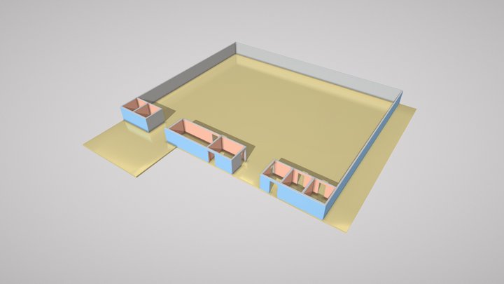 World Trade Center Hall 2 3D Model