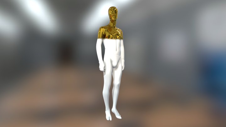 Mannequin made with IA – Modello 3D gratuito STL