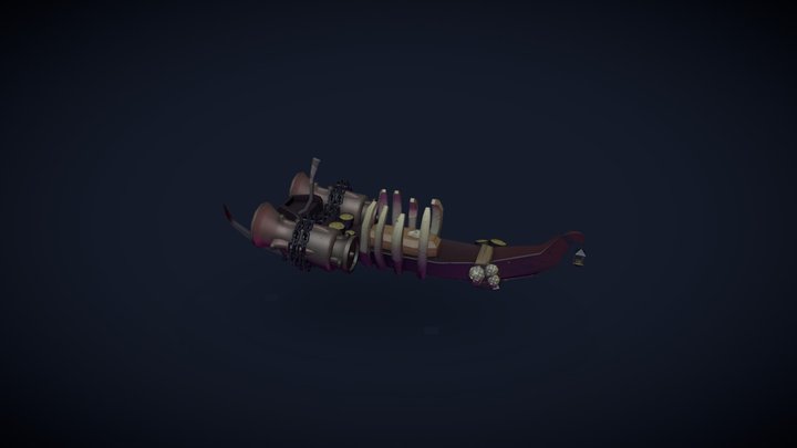 River Styx Gondola 3D Model