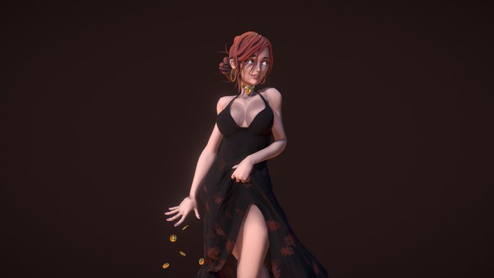 Penny 3D Model