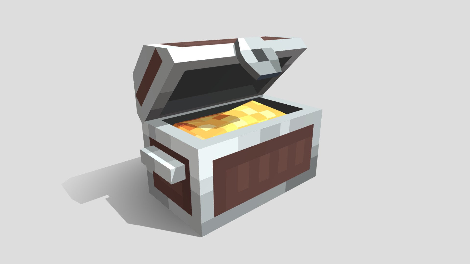 Low-poly Chest - 3D model by Sierra (@siesharp) [3b051fa] - Sketchfab