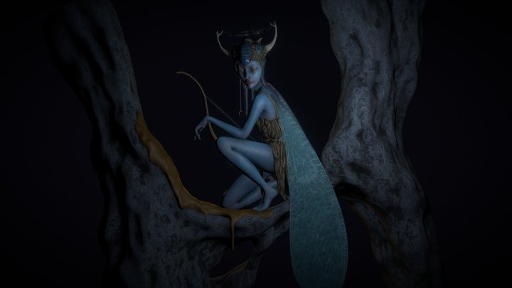Fairy Cave 3D Model