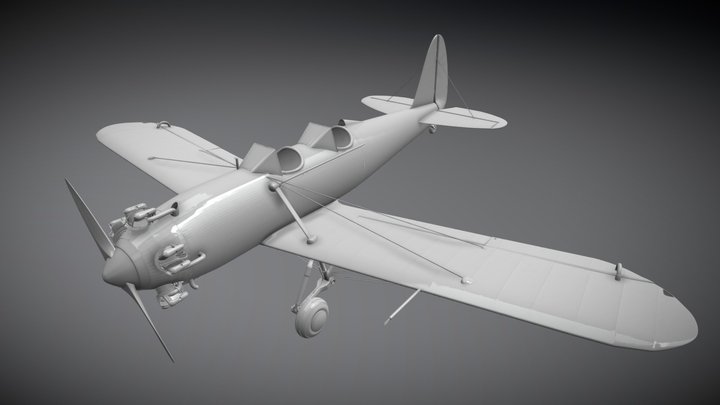 PT-22 Ryan Recruit 3D Model