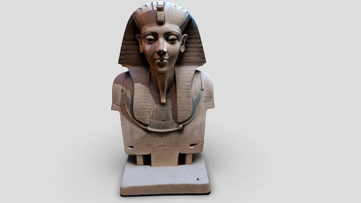 Ancient Egyptian statue 3D Model