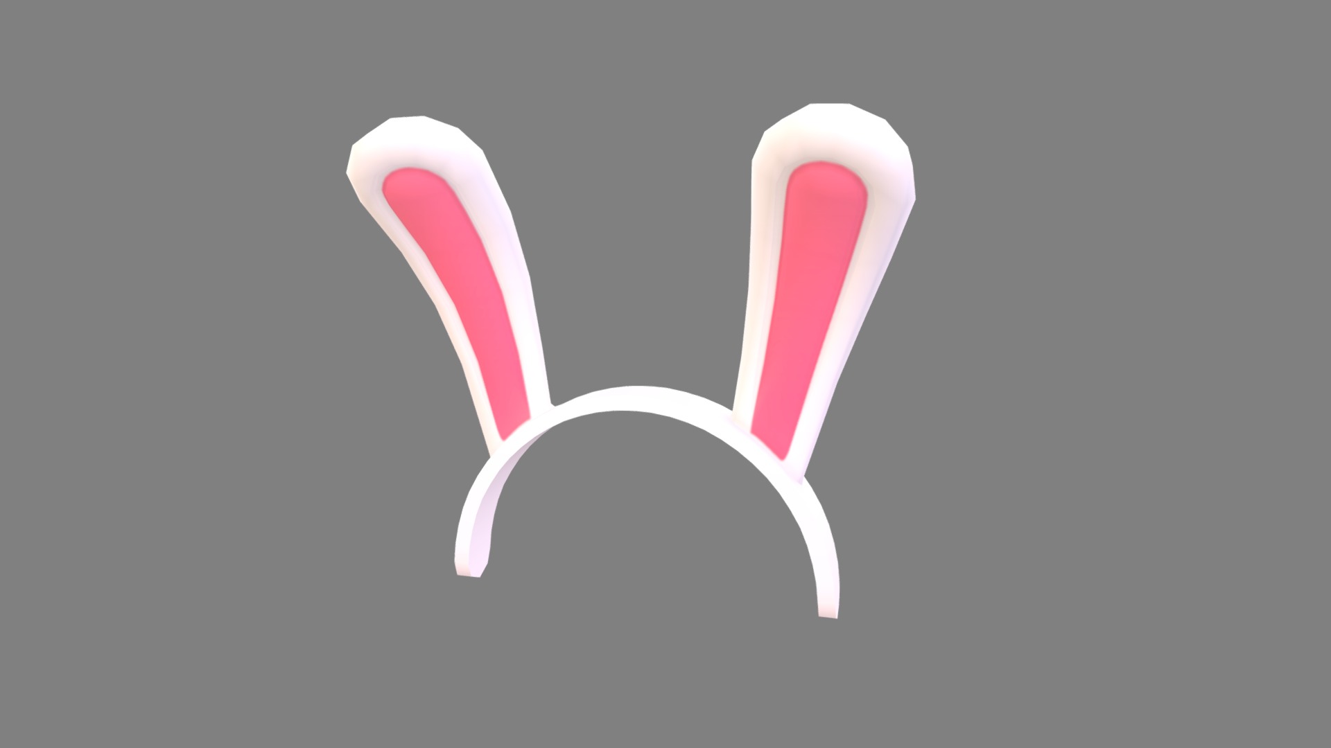 3D model Rabbit Ear - This is a 3D model of the Rabbit Ear. The 3D model is about logo.